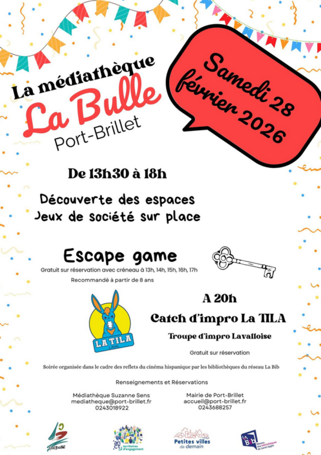 Pr&eacute; ouverture M&eacute;diath&egrave;que La Bulle
