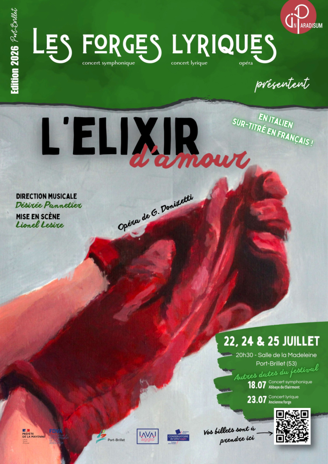 Op&eacute;ra L'&eacute;lixir d'amour