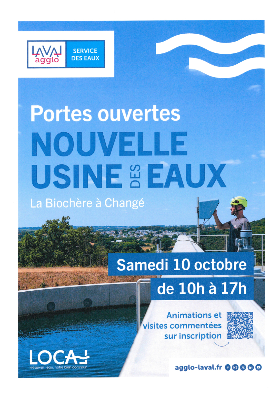 Portes ouvertes nouvelle usine des eaux