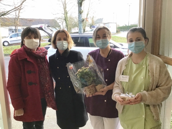 visite &agrave; l'EHpad lors de l'op&eacute;ration panier