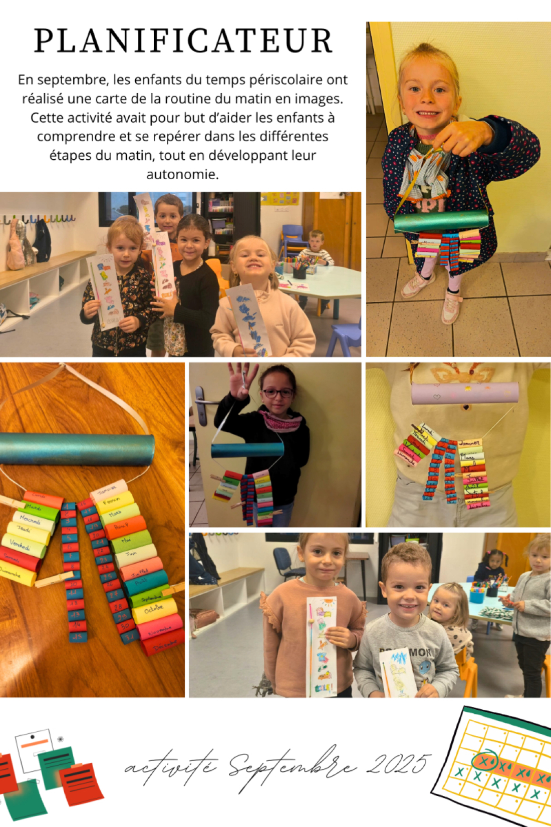 Planificateur septembre 2025